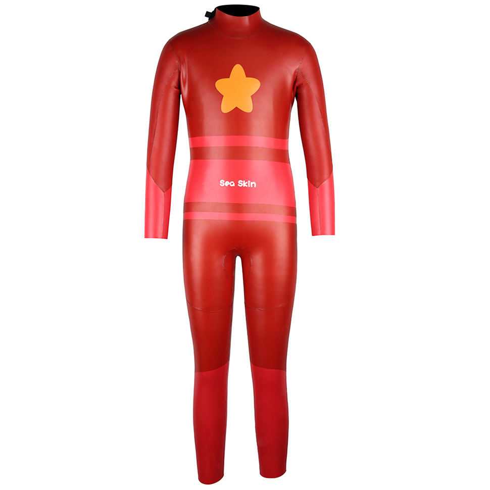 Seaskin Non-toksik Neoprene Kanak-kanak Dive Wetsuit