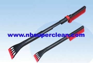 61-80cm high quality car snow brush , telescopic ABS handle car snow brush