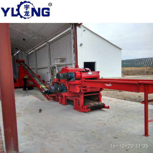 YULONG wood chipper machine