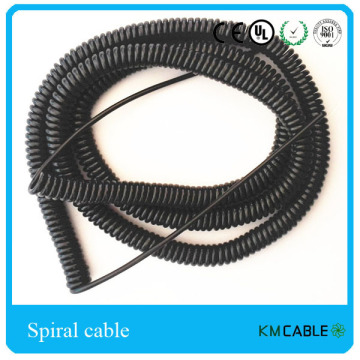 12 core spiral power cable machine cable