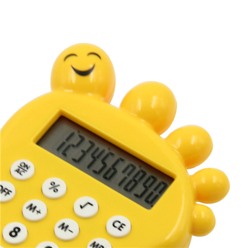 Promotional Cartoon Baby Foot Shaped Calculator_2