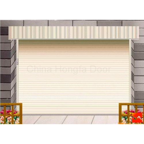 Remote Control Residential Metal Sectional Garage Door