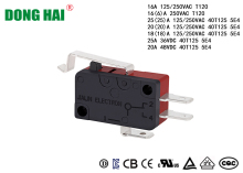 16A 250VAC Electric Mini Micro Switch