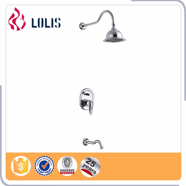 (YL-91076) Wall mounted bathroom rain concealed in-wall shower faucet