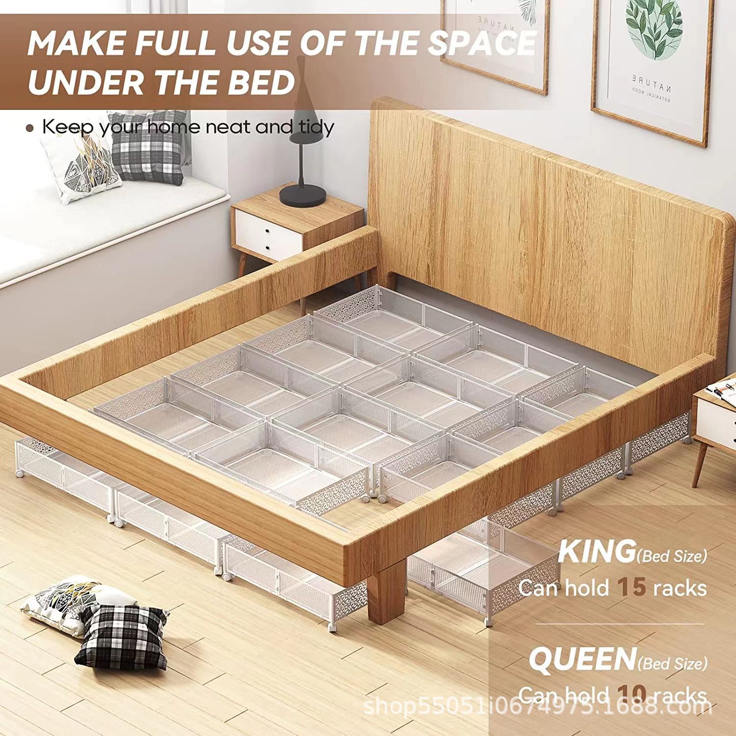 رف تخزين حديث متحرك عبر الحدود Modern Movable Cross-Border Storage Rack