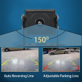 1080p 전면 및 후면보기 AHD 카메라 12V 용 자동차/버스/트럭 색상 야간 시력 차량 리버스 감시 카메라 주차 보조