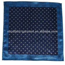 Customized hand print poly hanky 32*32cm