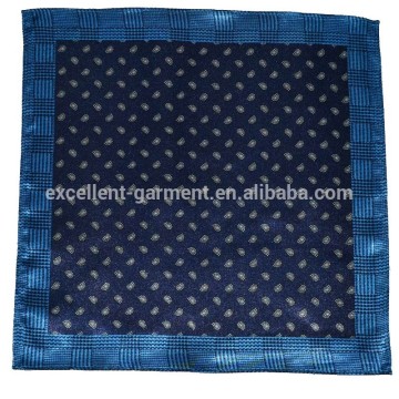 Customized hand print poly hanky 32*32cm