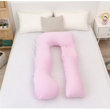 U-Form Schwangerschaftskissen aus Baumwolle im neuen Stil zum Schlafen