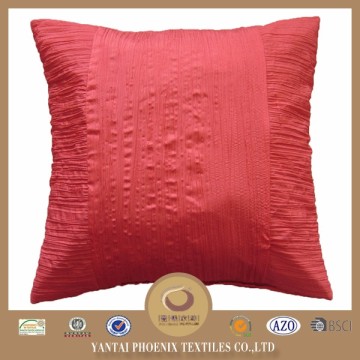pleated pillow shell fibre pillow