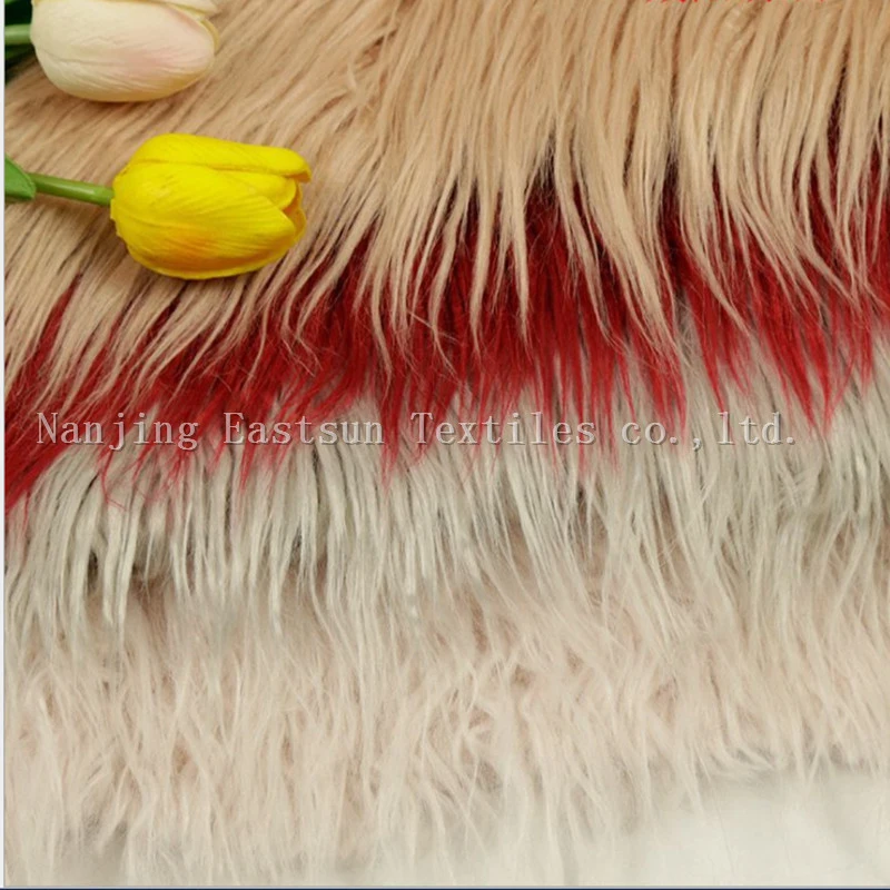 Long Hair Curly Artificial Mogolian Fur Eshp-1003