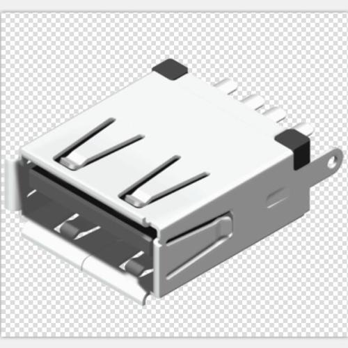 USB A Type Receptacle Solder Short Type