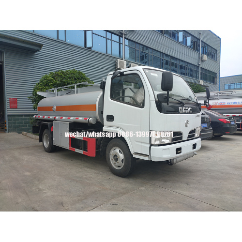 Dongfeng 5000 litres pétrolier / Bowser pétrolier / camion de transport de pétrole