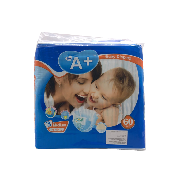 Baby Breathable Clothlike backsheet Diapers Baby nappies