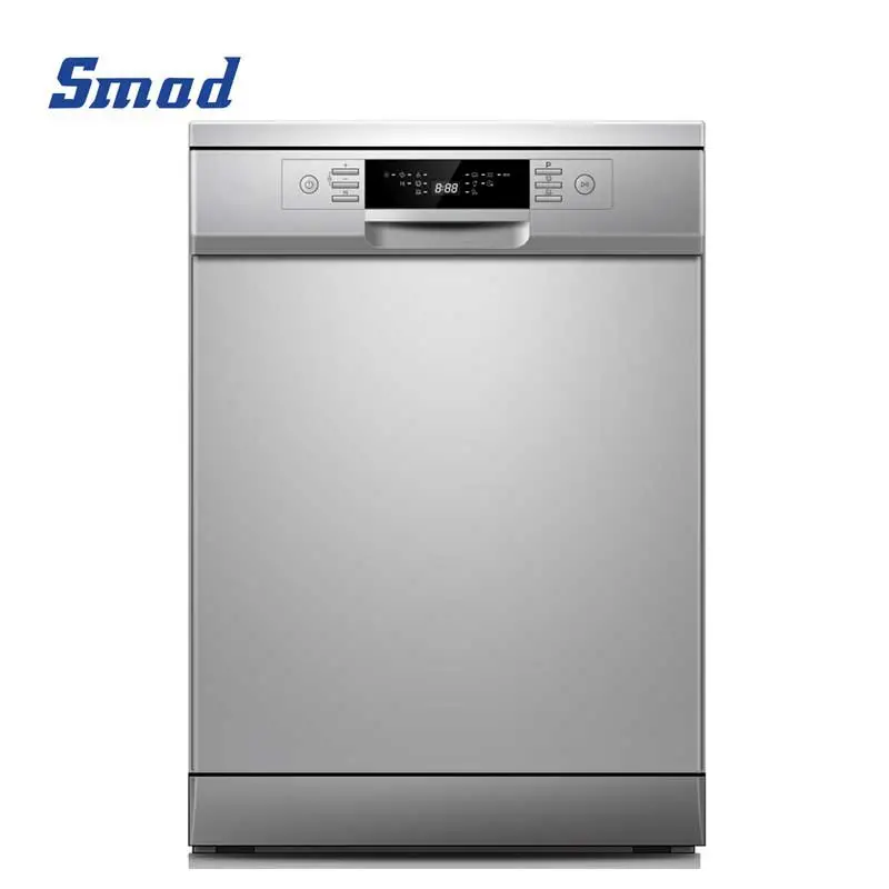 14 Sets Stainless Steel Auto Open Freestanding Dishwasher for Home