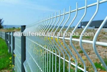Coated Border Green Garden Wire Mesh Fence