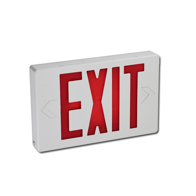 LED Exit Sign light with battery