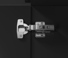 Trendy gun color push open soft close hinge