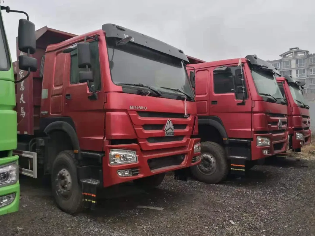 Fairly Used Sinotruk HOWO 380HP Heavy Tipper Mini Truck 6X4 10 Wheel Dump Truck for Sale