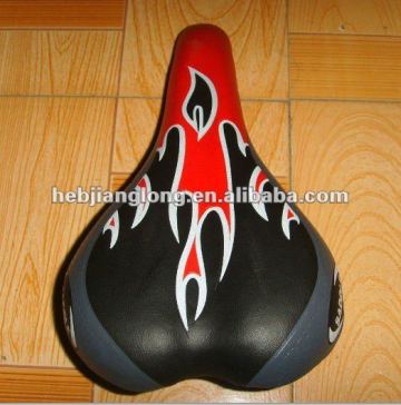 bicycle saddle/ leather bicycle saddle / colored saddle