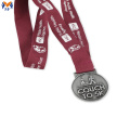 Made best price of silver metal award medals