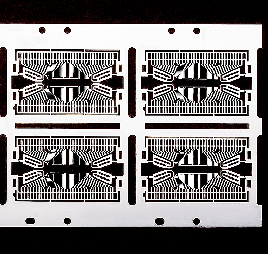 Cadre de plomb IC produit par le processus de gravure