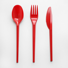 Disposable portable plastic medium weight ps cutlery S320R