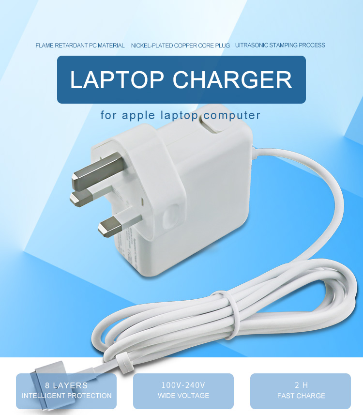 60W T/L Connector wall power adapter for macbook pro