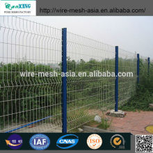 frame fence netting/ Welded Curved wire mesh fence netting /pvc coated fence netting