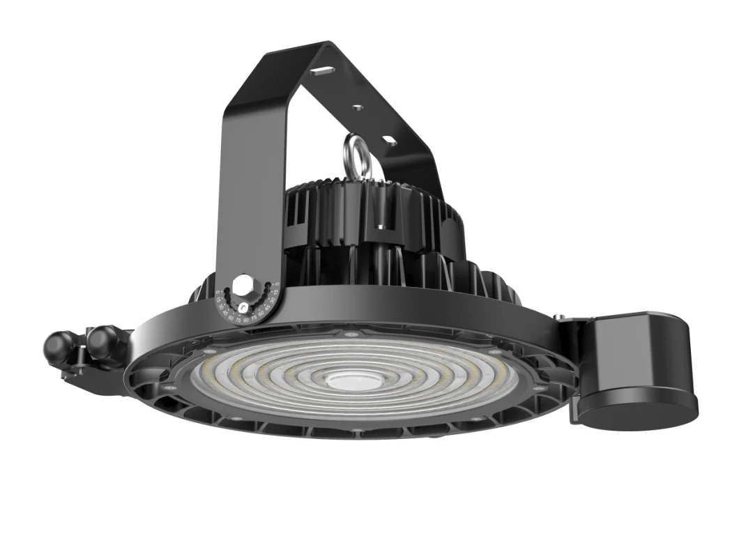 IP66 LED UFO Highbay, No UV, No Blue Light, Emergency Function, Lighting Sensor