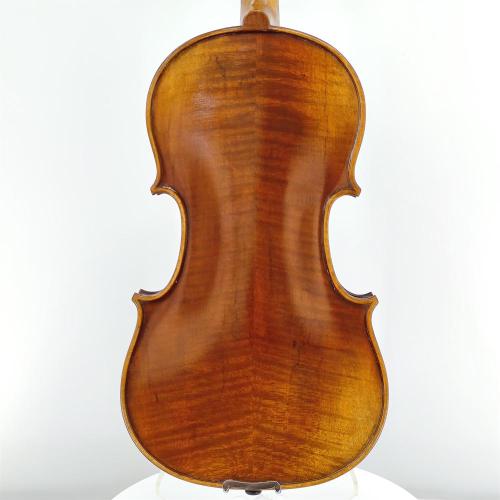 Violin Minyak Buatan Tangan Api Maple