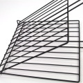 Non-stick grill rack with wooden handle