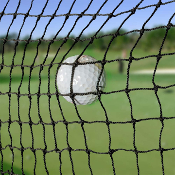 OEM PE PET Golf Hitting Nets - Knotted and Knotless Golf Field Nets