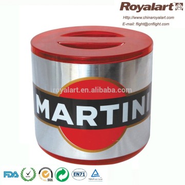 Promtional small red bull ice bucket