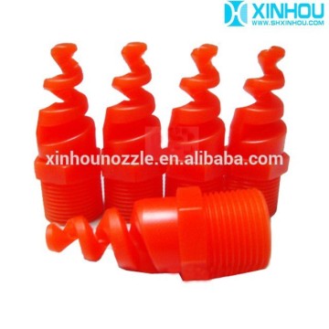 Plastic water spray fire jet spray nozzle