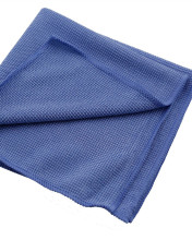 Microfiber Cloth with Sewn Edge for Car Cleaning