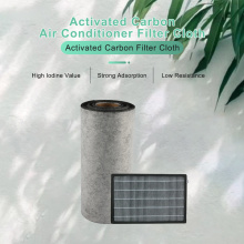 Material de filtro de aire acondicionado de cabod no tejido