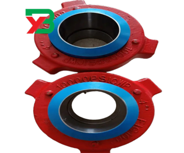 Hammering union of oil drilling equipment