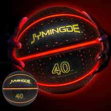 Glowing luminous light up basketball ball 28.5