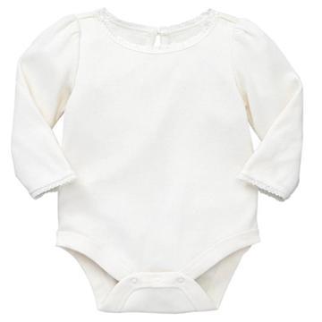 Ribbed Infant Bodysuit Full