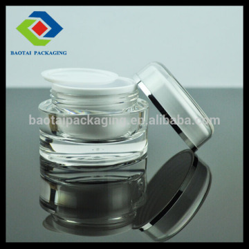 Low price wholesale 50ml cream jar with twisted lid in stock