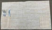 Meal mat with tableware pocket