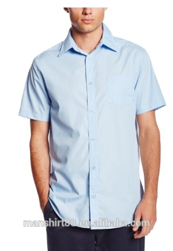 uniforms men's short sleeve dress shirt