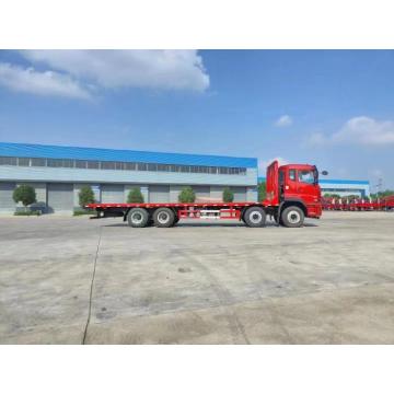 CLW jenama flatbed trak untuk bawa kontena 20 kaki