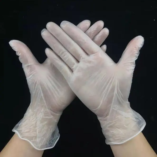 Wholesale Kitchen Household Clean Food Grade Vinyl Gloves Powder Free PVC Gloves Vinyl Examination Gloves