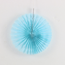 2016 New Design Cheap Paper Fans Bulk Fo Christmas Day