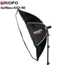 Triopo KS2-90 Foldable Octagon Softbox for Godox Yongnuo Speedlite