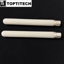 Titanium filter cartridge with a hex female thread connector