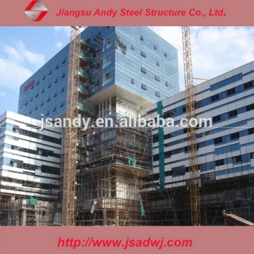 Glass Wall Steel Structure Exhibition Center