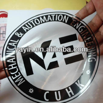 High quality window static stickers/window transparent stickers